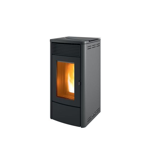 Tecla 6 kW - MCZ - Szara blacha (Titanium)