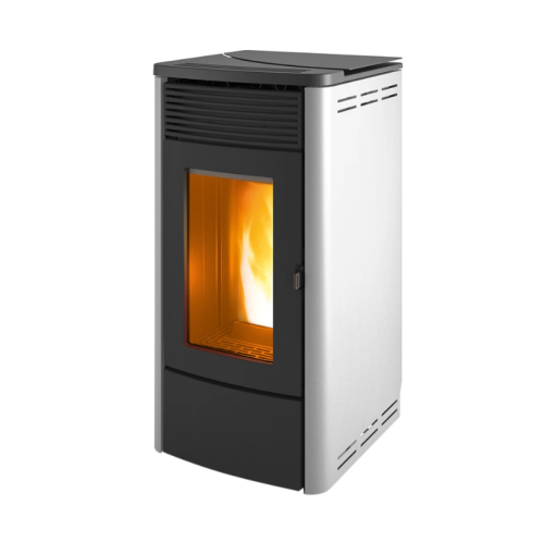 Tecla 6 kW - MCZ - Biała blacha