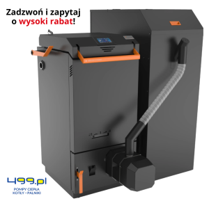 Kocioł kombinowany na drewno i pellet Blaze Green Combi 33 kW 