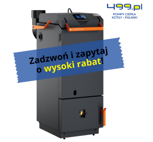 Kocioł zgazowujący drewno Blaze Green 10kW
