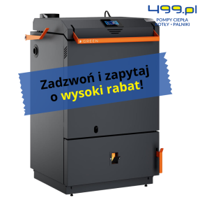 Kocioł zgazowujący drewno Blaze Green 33kW