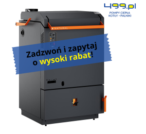 Kocioł zgazowujący drewno Blaze Natural Plus 40 kW  