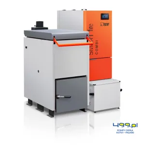 Hybrydowy kocioł na drewno i pellet SmartFire Combi 20/26kW - HKS Lazar