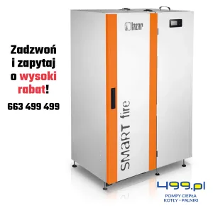Kocioł na pellet Lazar Smartfire Compact 11kW, V klasa - prefinansowanie Czyste Powietrze