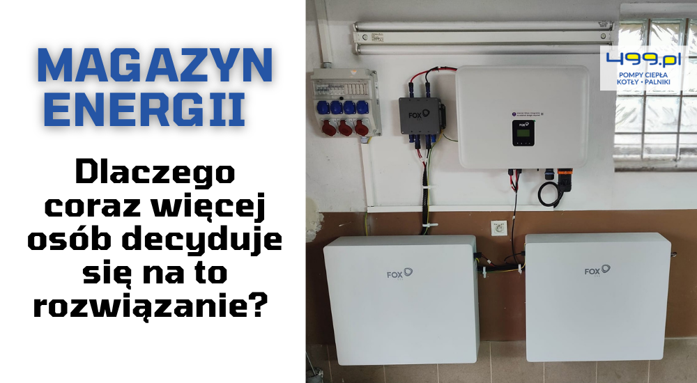 Magazyn energii. Dlaczego coraz więcej osób decyduje się na to rozwiązanie?